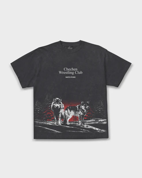 Santo Studio * Wolf Wrestling Tee